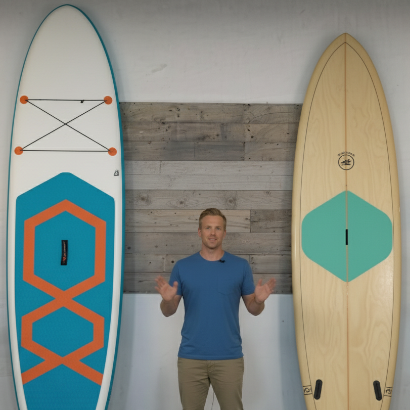 Inflatable vs. Hardboard: Why an Inflatable SUP is Your Best Adventure Partner